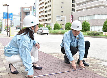 現場作業の様子